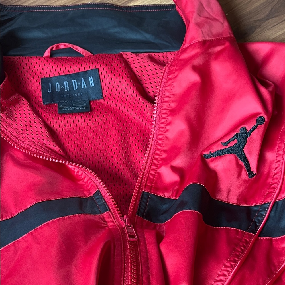 Jordan Red Mesh Jacket